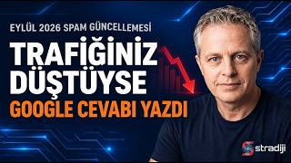 Google Spam Güncellemesi: Trafiğiniz Düştüyse Bunu İzleyin