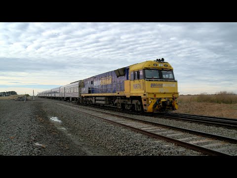 6MA8 The Overland Passenger Train (Journey Beyond Rail Expeditions) (7/5/2021) - PoathTV Railways