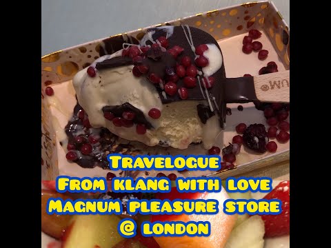 Diário de viagem: Faça seu próprio sorvete na Magnum Pleasure Store, Piccadilly Circus Station, Londres