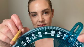 ASMR Measuring You For A Face Template | Personal Attention Roleplay | Whispered