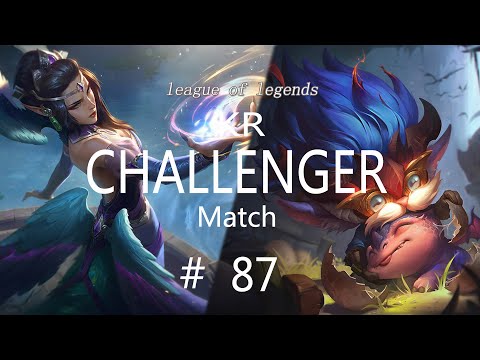 Korea Challenger Match #87/LOL Patch10.25/Faker  MaRin  Anivia  Heimerdinger   Morgana  / 코리아 챌린져 매치