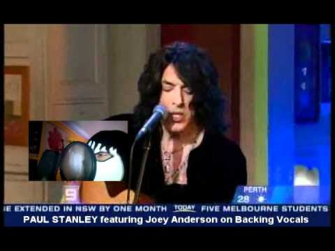 Paul Stanley singing SHANDI with Joey Anderson on Backing Vocals