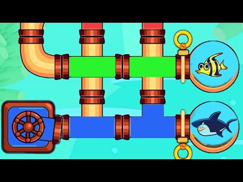 New save the fish game / New updated save  fish pull the pin mobile game / level 9401 - 9430