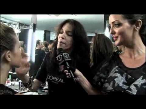 Backstage at LMFF for Runway 7 - Fashiontv www.ftv123.com