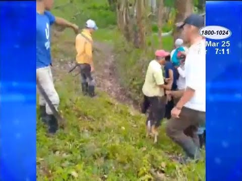 Pobladores enfrentaron a delincuentes en el municipio de Muy Muy, Matagalpa