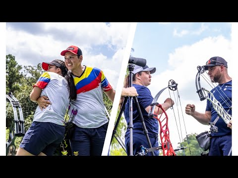 Colombia v Netherlands – compound mixed team gold | Birmingham 2022 World Games