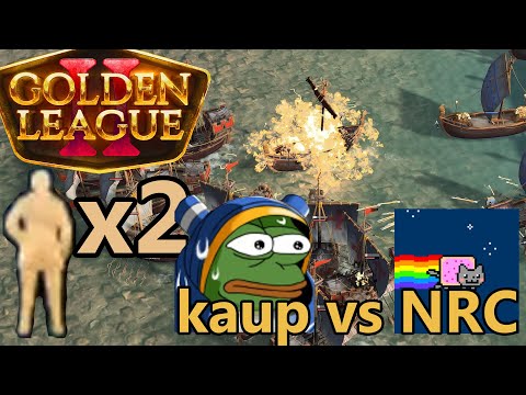 kauP 🇩🇪 vs NyanRacingCat 🇨🇦 - x2 Start - Golden League 2 - Age of Empires 4 [Deutsch/4K]