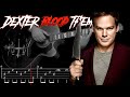 Dexter Blood Theme Scary Guitar Tutorial TABs