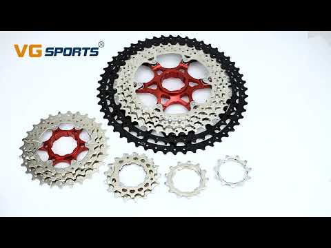 VG Sports 8/9/10/11/12 Speed Aluminum Cassette