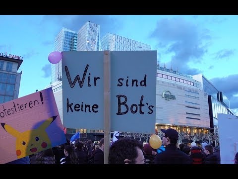 #Artikel13 Demo mit über 1500 Menschen in Frankfurt | Meine Eindrücke 05.03.19