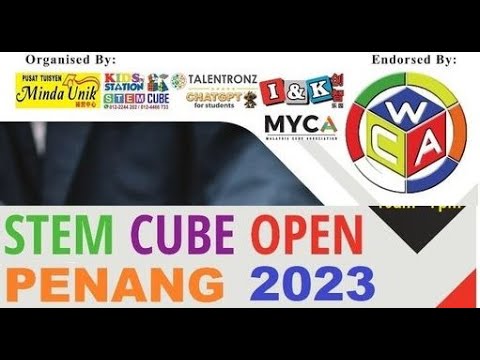 YIHENG WANG at STEM Cube OPEN Penang 2023 on 28 May 2023