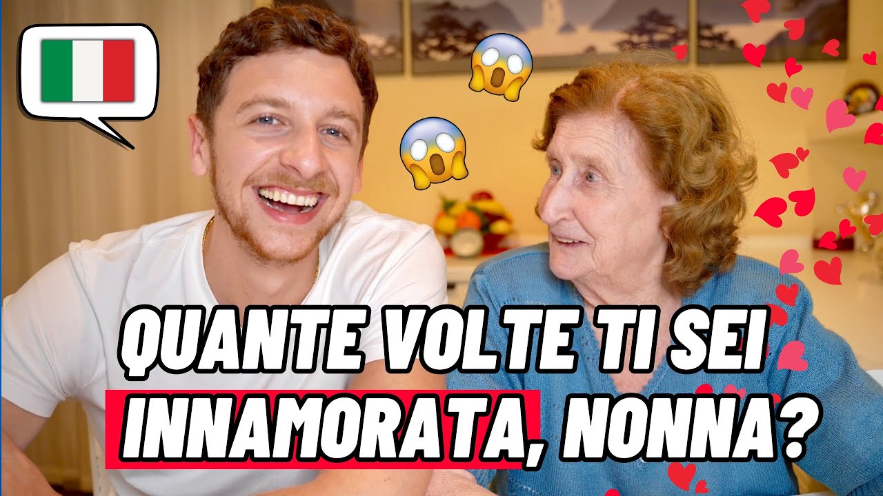 Parliamo Italiano Con La Nonna (Sub ITA) | Imparare l’Italiano