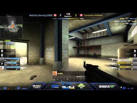 Mobility Gaming vs Canadian Allstars (de_nuke) | ESEA-Premier