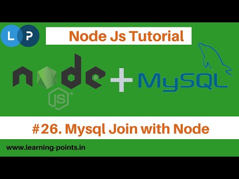 Joining Concept - LEFT JOIN , RIGHT JOIN | Node with MySQL | Node Js Tutorial | Learning Points