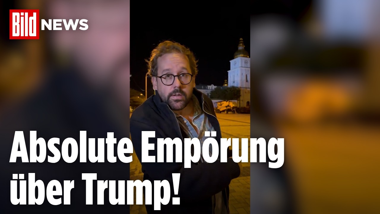 RAKETENALARM ÜBER KIEW: Mitten im Angriff entzündet sich der Machtkampf Trump gegen Selenskyj