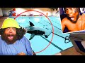 FIRST TIME EVER WATCHING A CoryxKenshin VIDEO MY DEEPEST FEAR There S A SHARK In The POOL