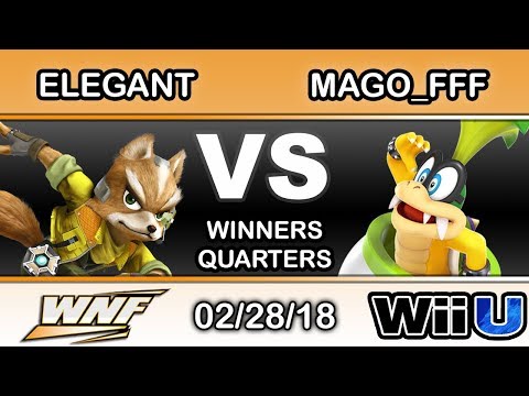 WNF 1.4 - BSD | Elegant (Fox) Vs. Mago_FFF (Iggy) Winners Quarters - Smash 4