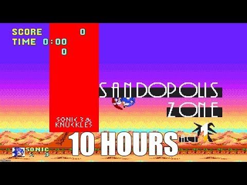 Sonic & Knuckles - Sandopolis Zone Act 1 Extended (10 Hours)