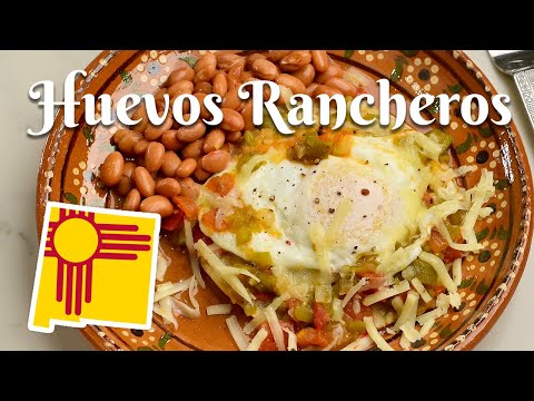HOW TO MAKE HUEVOS RANCHEROS WITH HATCH GREEN CHILE: Simple Authentic Recipe Using the Best Chile