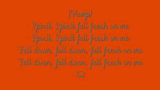 spirit fall down with lyrics