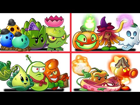 PvZ 2 4 Super Team Plants Vs Team Zombies Part 36 -Team So OP !!!