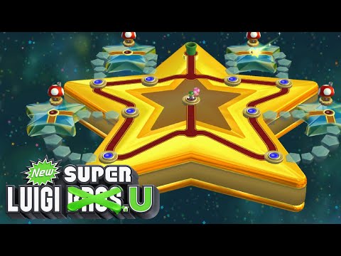 SECRET WORLD: 100% ENDING!! New Super Luigi U Deluxe (2 Players)