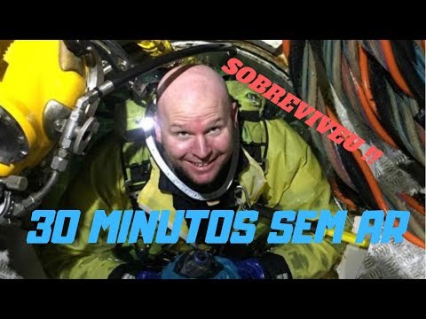 Ficou 30 minutos sem ar e sobreviveu
