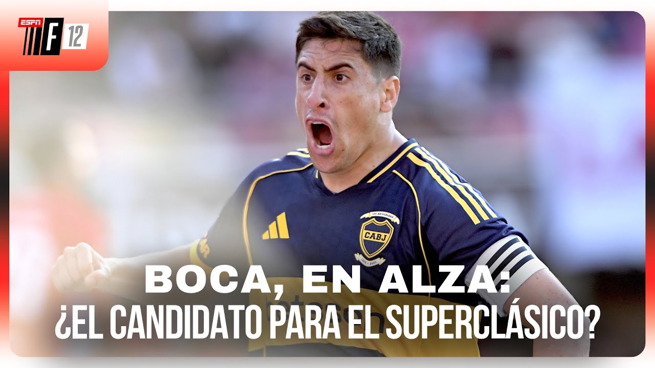TRIUNFO AGÓNICO CON POLÉMICAS: ¿Boca llega en su mejor momento al Superclásico? Debate en #ESPNF12