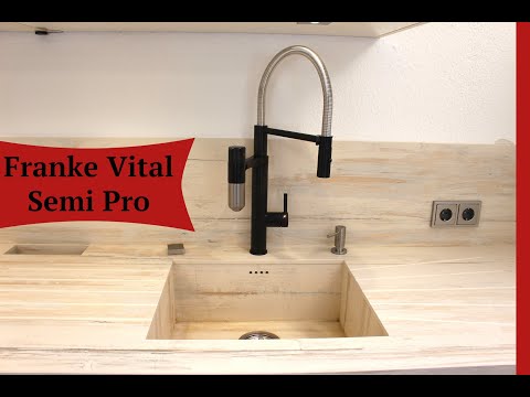 Franke Küchenarmatur Vital Semi Pro-Wasserfilter-Hanseatische Küchenschmiede
