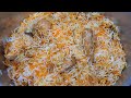 Lucknowi Chicken Biryani Street Style Thelay Wali Chicken Biryani Roadside Stall Wali Biryani
