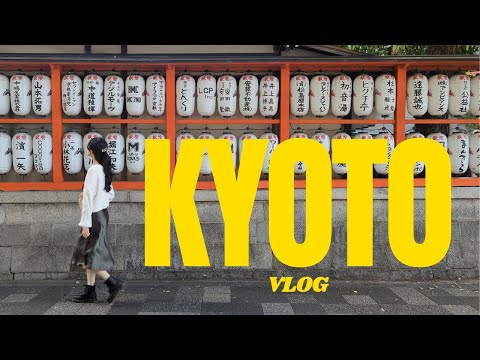 kyoto vlog | nishiki market, traveler’s factory, japanese-style cafés, ippodo tea