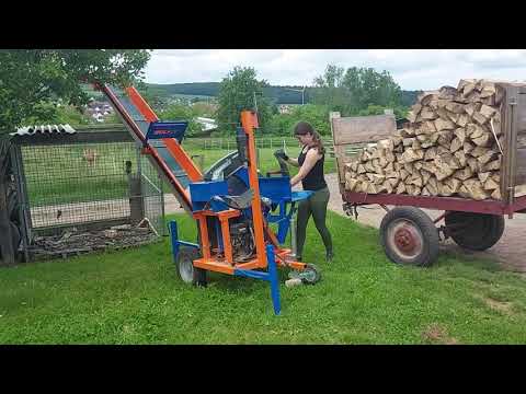 Balfor Wippkreissäge mit Förderband