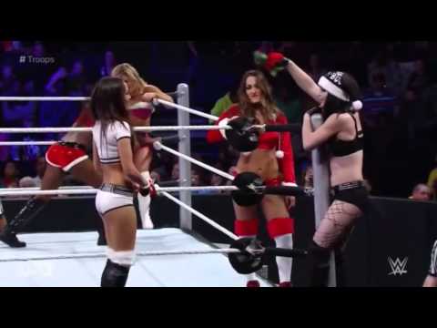 WATCH: Divas Christmas Battle Royal 2014