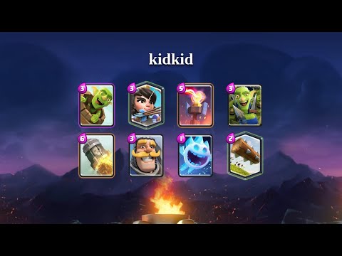 kidkid | Goblin Barrel deck gameplay [TOP 200] | March 2021
