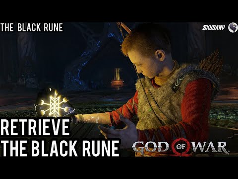 God Of War  Walkthrough Gameplay  4K : The Black Rune Retrieve The Black Rune ( No Commentary )