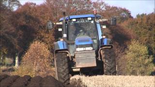 preview picture of video 'Massey Ferguson & New Holland tractors at Kirriemuir Ploughing 2013'