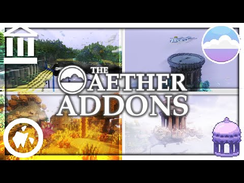 BEST Minecraft Aether Mod Addons! (The Aether Mod Addons Showcase)