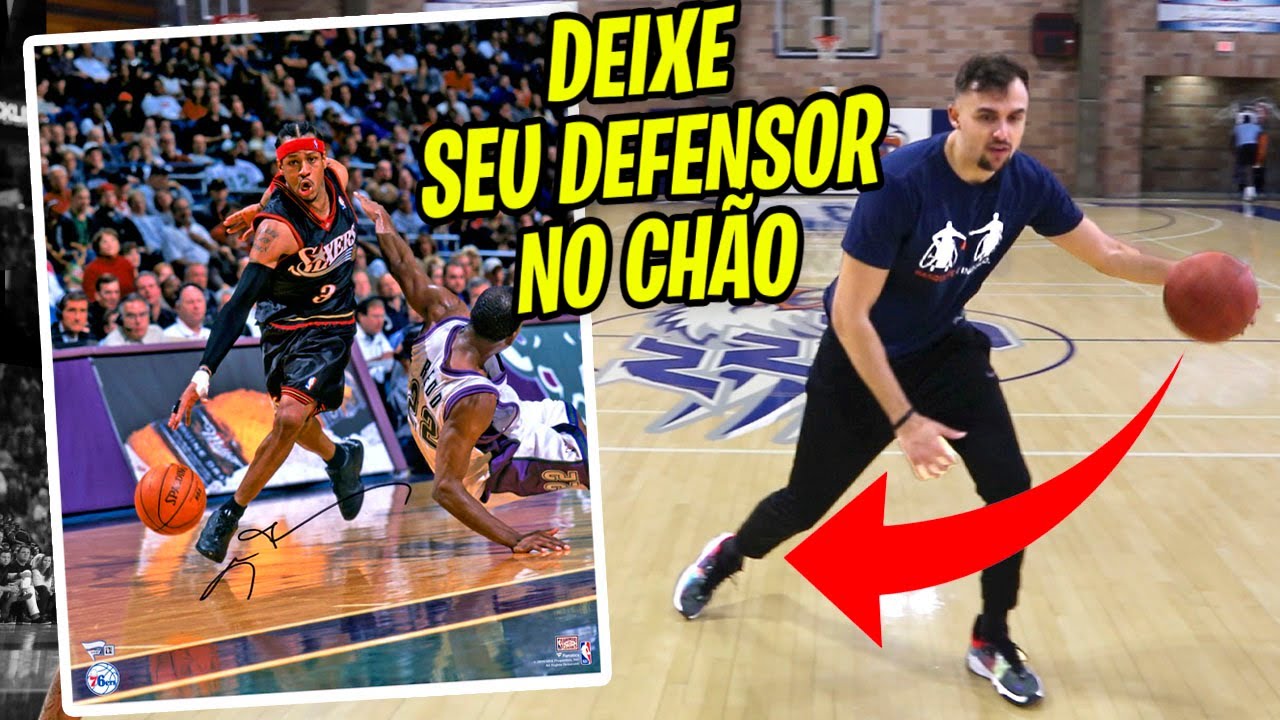 COMO DEIXAR SEU DEFENSOR NO CHÃO! (Tutorial Crossover do Allen Iverson)
