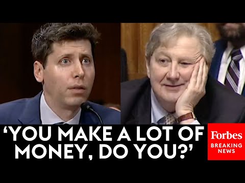 John Kennedy Jokes With OpenAI CEO After Asking About Artificial Intelligence