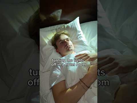 Turning the lights off in a hotel room be like…