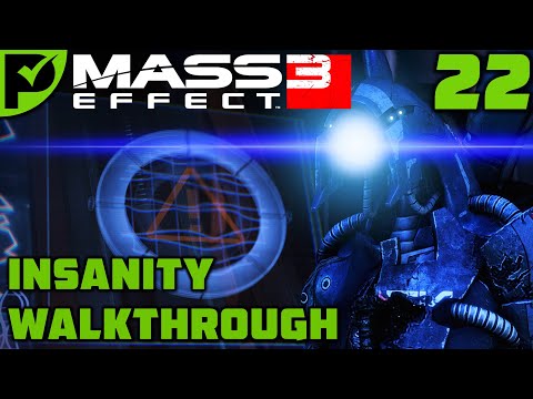 Geth Fighter Squadrons Sabotage - Mass Effect 3 Insanity Walkthrough Ep. 22 [Legendary Edition]