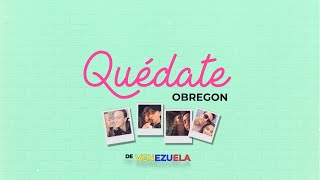 Obregon - Quédate (Lyric Video)