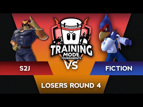 Training Mode Tournaments #1 S2J (Falcon) vs. Fiction (Falco) - SSBM Losers Round 4 - Melee