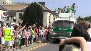 preview picture of video 'Olympic Flame, Haverfordwest, Pembrokeshire'