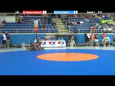 Junior 145 - Sir Romeo Howard (Illinois) vs. Steffon Fassett (Missouri)