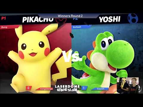 Laserdome GRAND SLAM - Kongobongo (Pikachu) - EsYosh (Yoshi) - Winners Round 2