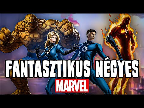 Kik a Fantasztikus Négyes? - Marvel Szuperhősök