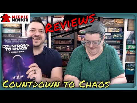 Meeple Mentor Reviews Countdown to Chaos (Murder on the Moon intro)