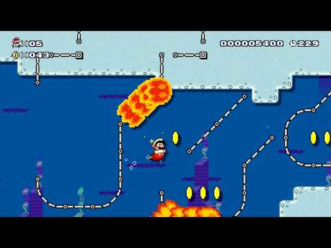 Super Mario Maker 2 - Story Mode Part 47: Lava Bubble Limbo