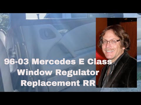 Mercedes E Class Window Regulator Replacement & Repair 1996-2003 Right Rear
